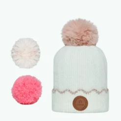 Outlet Beanie Apple Rose White Polar Mützen