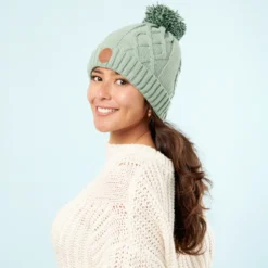 Clearance Beanie Appletini Aqua Green Polar Mützen