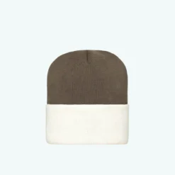 New Beanie Arcata Sunset Green Beige Mützen