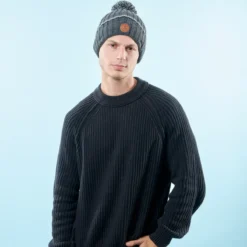 Online Beanie Manhattan Anthracite Mützen