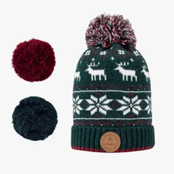 Hot Beanie Twist Green Mützen