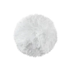 Clearance Bobble Silver/White Bommeln