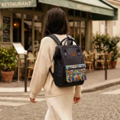 Vordertasche M Little Lewis Vordertaschen Rucksack