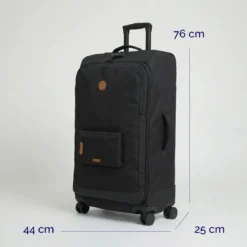 Discount Weichschalenkoffer mit 4 Rollen L Amiens Aufgabegepäck